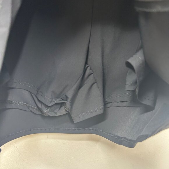 NWT Jude Connally Morgan Black Stretch Pull-On Skirt Skort L - Picture 7 of 8